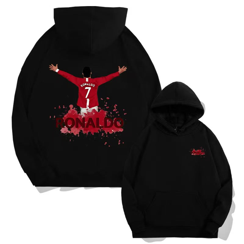 Cristiano Ronaldo No. 7 Fall/Winter Oversized Hoodie