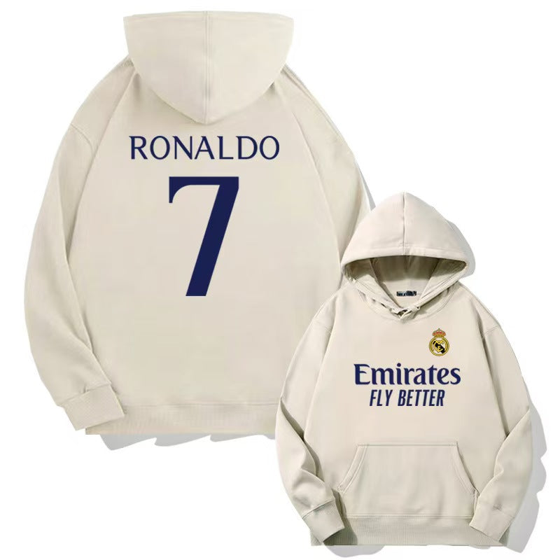 Cristiano Ronaldo No. 7 Fall/Winter Oversized Hoodie