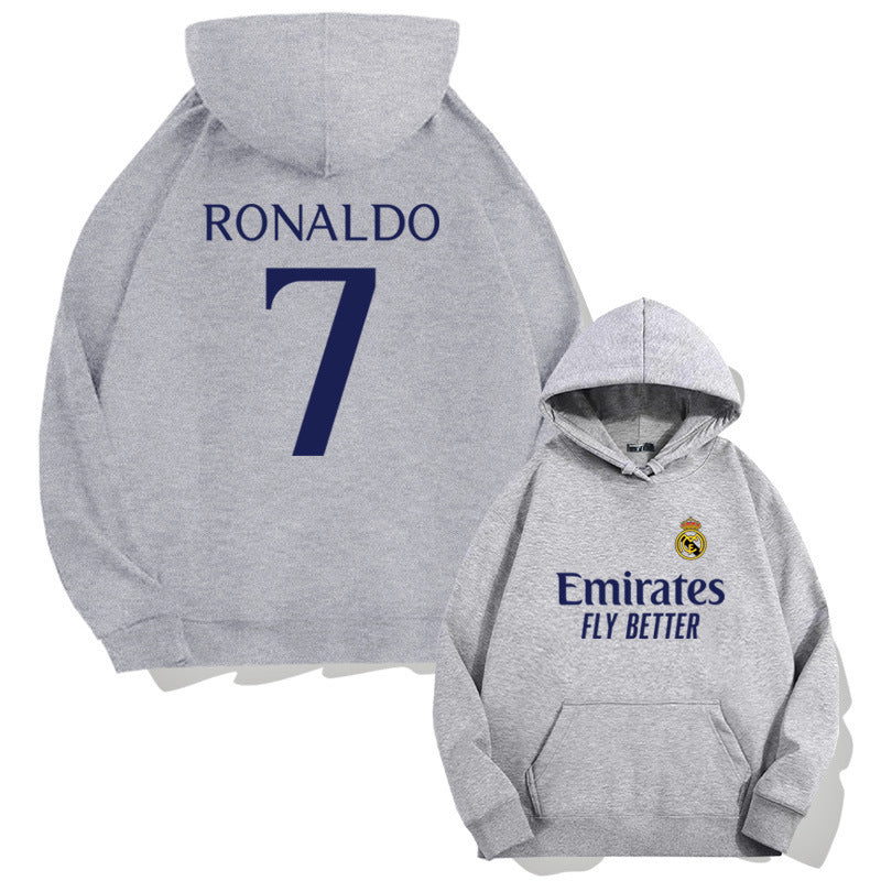 Cristiano Ronaldo No. 7 Fall/Winter Oversized Hoodie