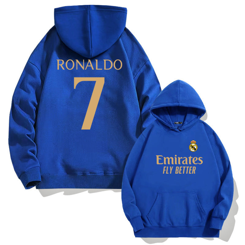 Cristiano Ronaldo No. 7 Fall/Winter Oversized Hoodie