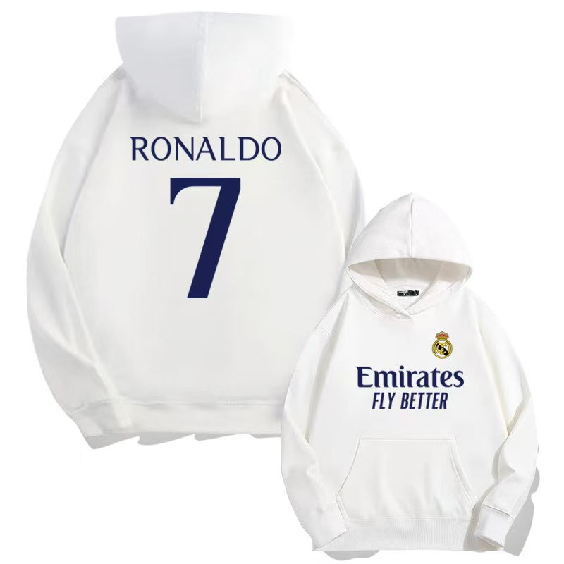 Cristiano Ronaldo No. 7 Fall/Winter Oversized Hoodie
