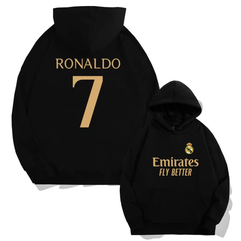 Cristiano Ronaldo No. 7 Fall/Winter Oversized Hoodie