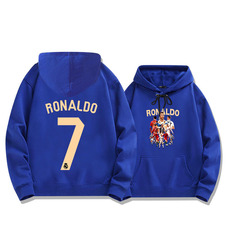 Cristiano Ronaldo No. 7 Fall/Winter Oversized Hoodie