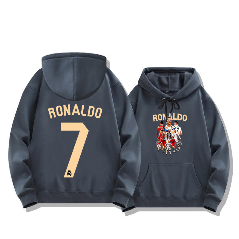 Cristiano Ronaldo No. 7 Fall/Winter Oversized Hoodie