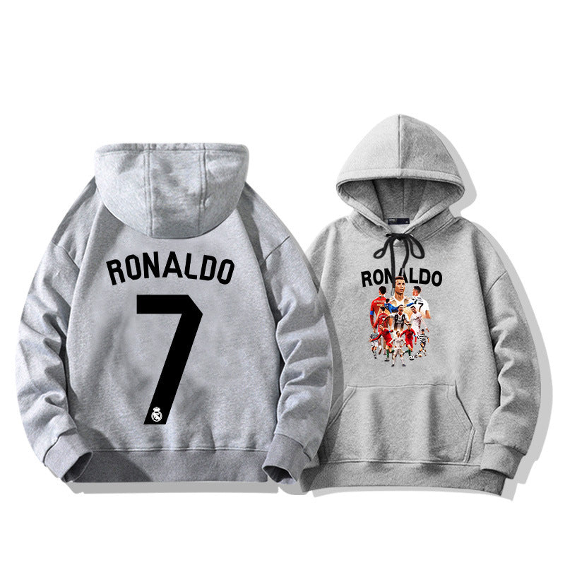 Cristiano Ronaldo No. 7 Fall/Winter Oversized Hoodie