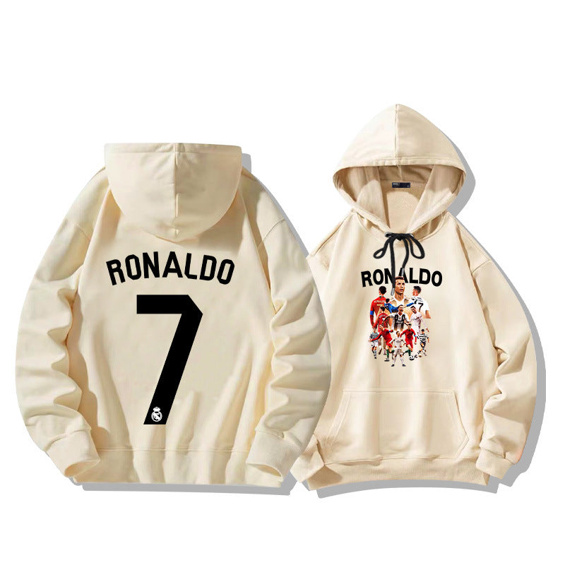 Cristiano Ronaldo No. 7 Fall/Winter Oversized Hoodie