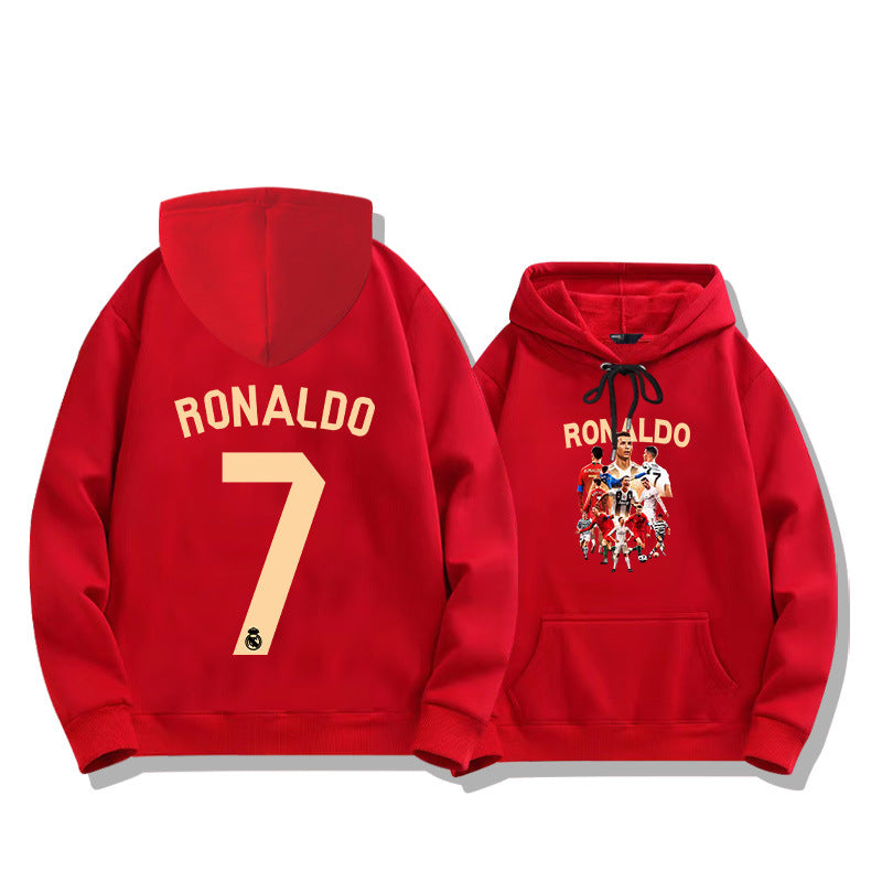 Cristiano Ronaldo No. 7 Fall/Winter Oversized Hoodie