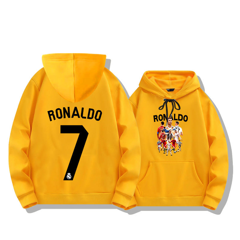 Cristiano Ronaldo No. 7 Fall/Winter Oversized Hoodie