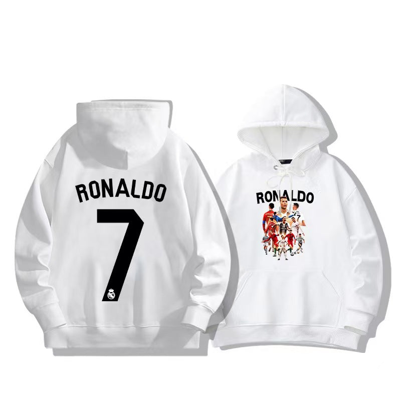 Cristiano Ronaldo No. 7 Fall/Winter Oversized Hoodie