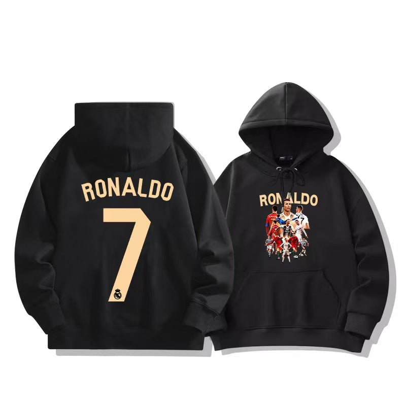 Cristiano Ronaldo No. 7 Fall/Winter Oversized Hoodie