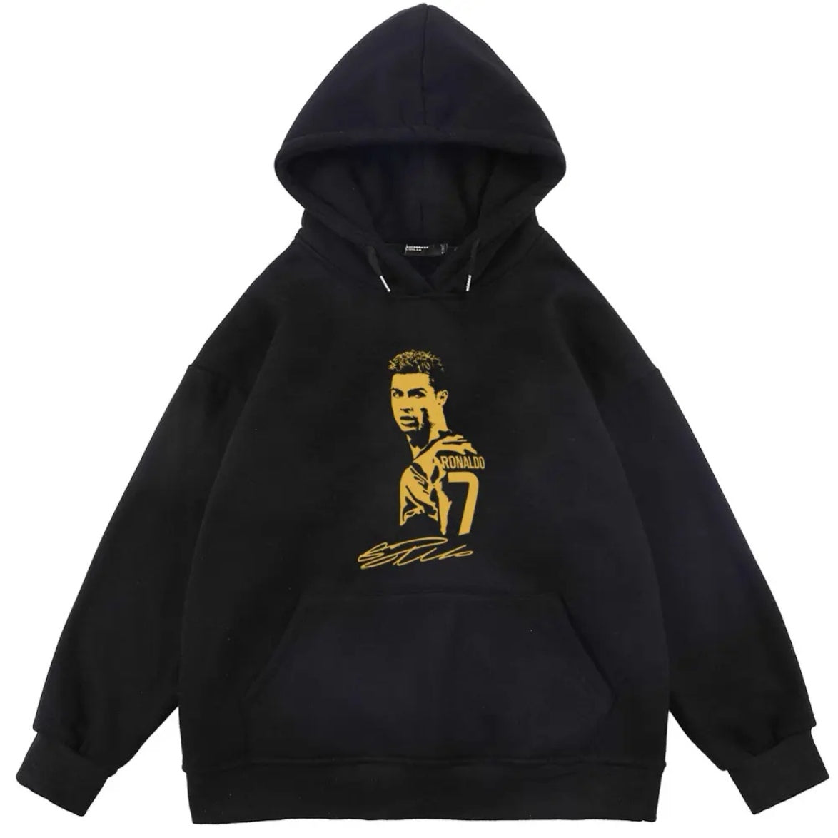 Cristiano Ronaldo No. 7 Fall/Winter Oversized Hoodie