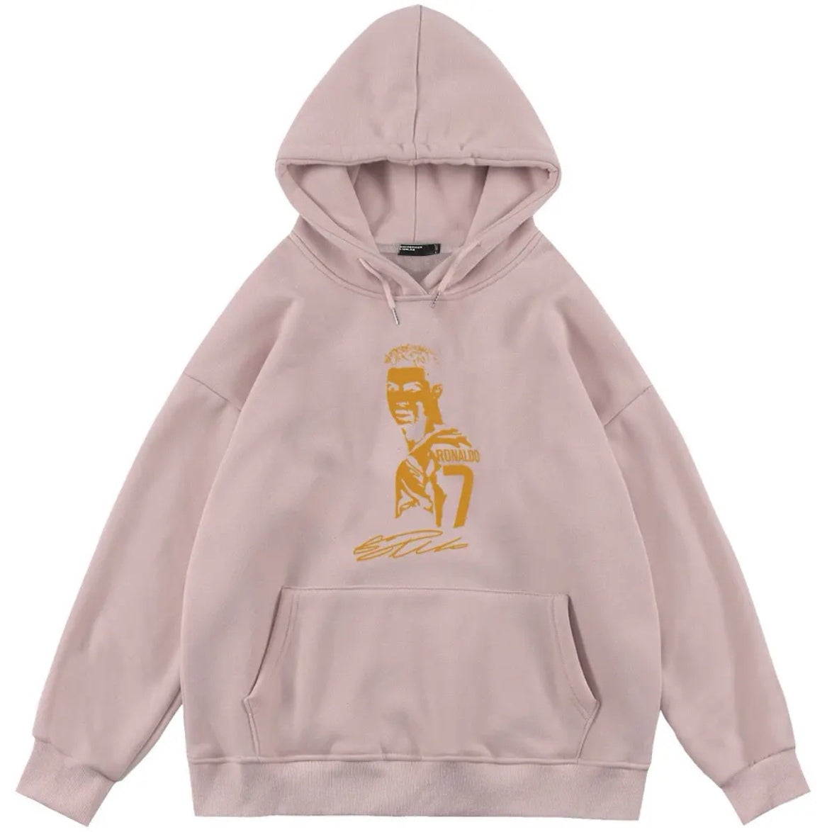 Cristiano Ronaldo No. 7 Fall/Winter Oversized Hoodie