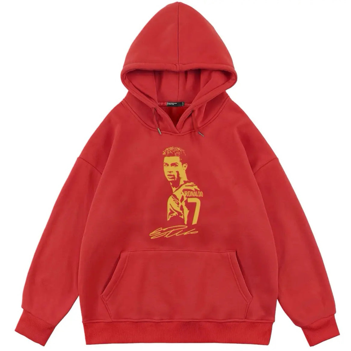 Cristiano Ronaldo No. 7 Fall/Winter Oversized Hoodie