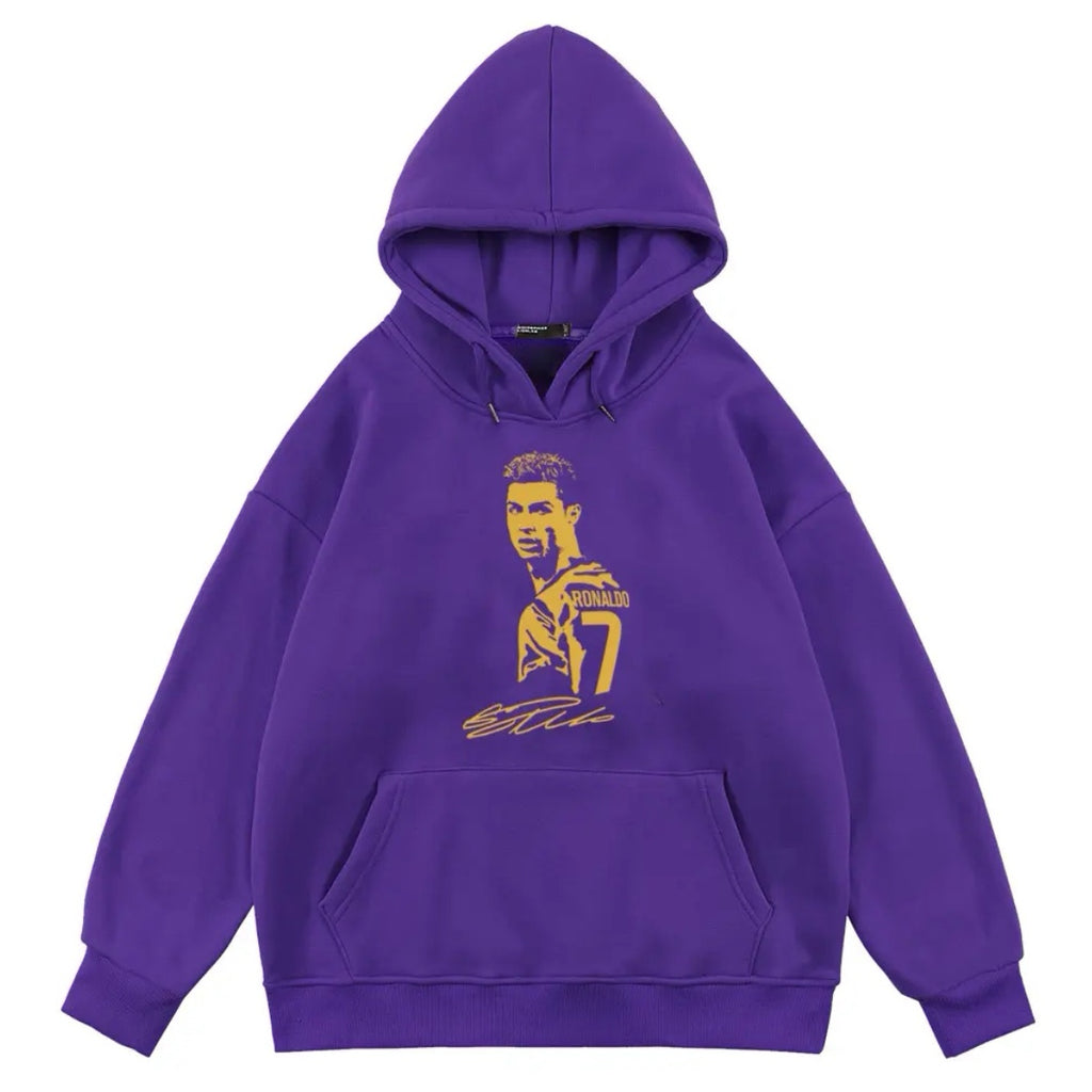 Cristiano Ronaldo No. 7 Fall/Winter Oversized Hoodie
