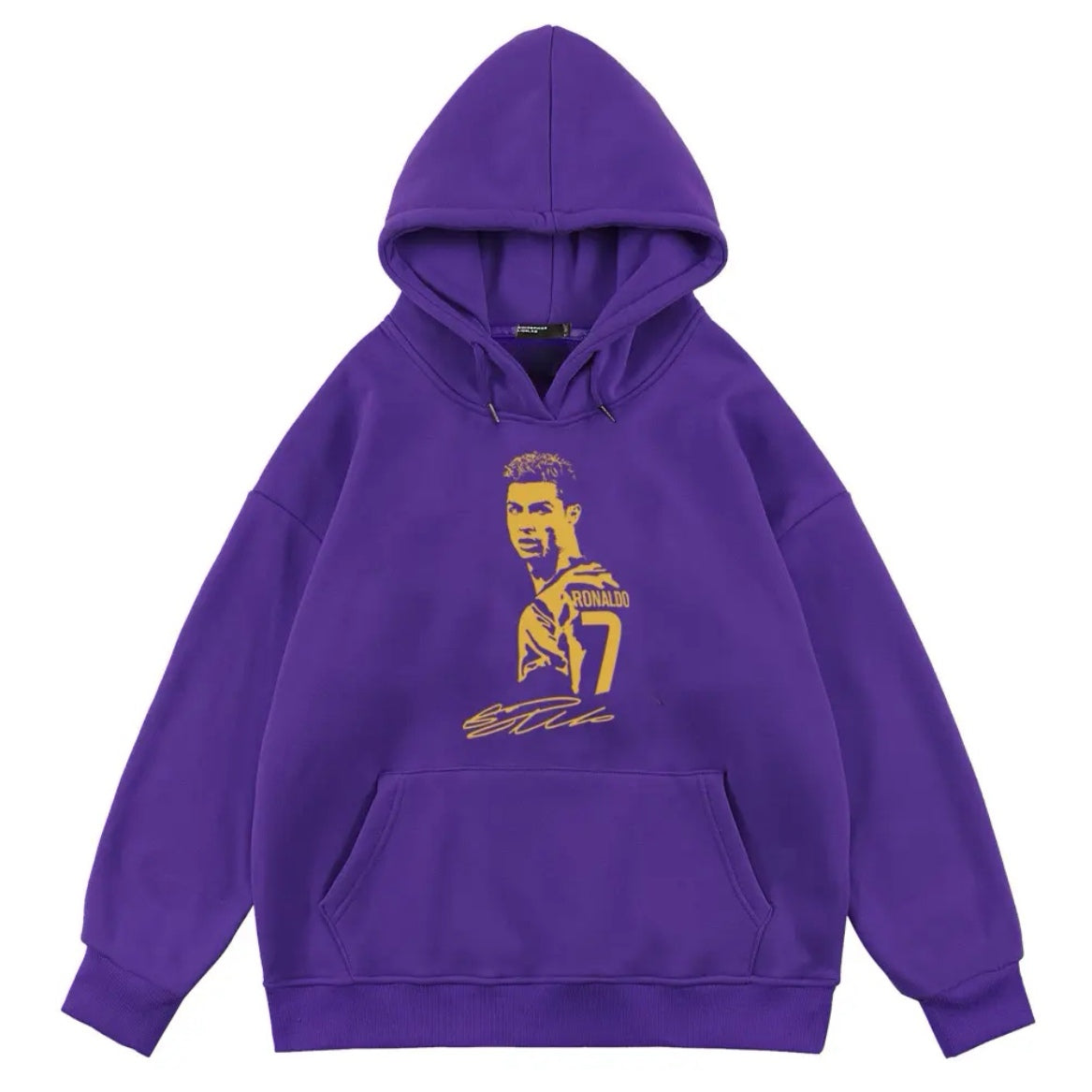 Cristiano Ronaldo No. 7 Fall/Winter Oversized Hoodie