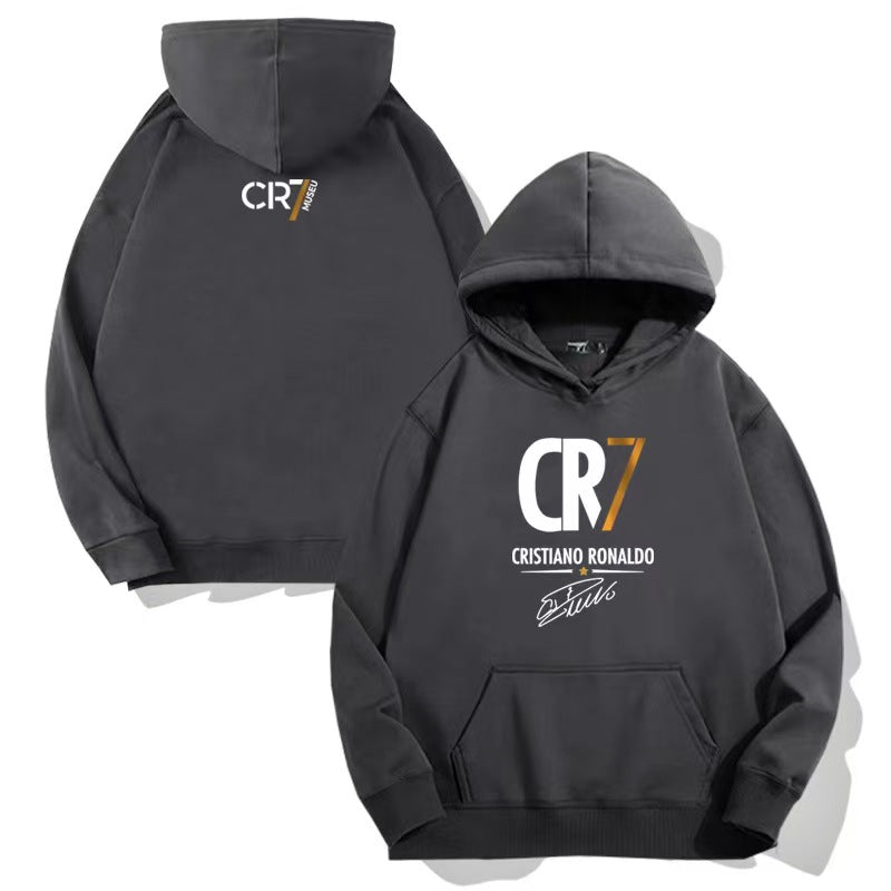 Cristiano Ronaldo No. 7 Fall/Winter Oversized Hoodie