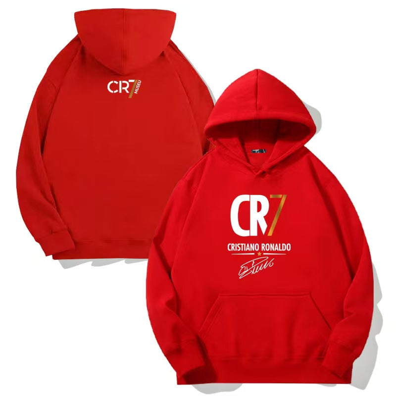 Cristiano Ronaldo No. 7 Fall/Winter Oversized Hoodie