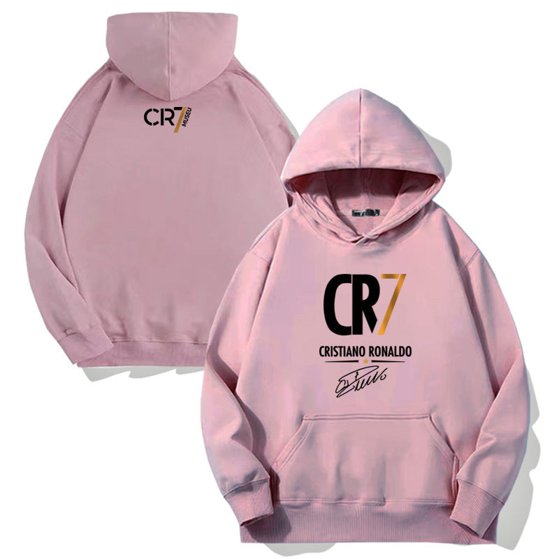 Cristiano Ronaldo No. 7 Fall/Winter Oversized Hoodie