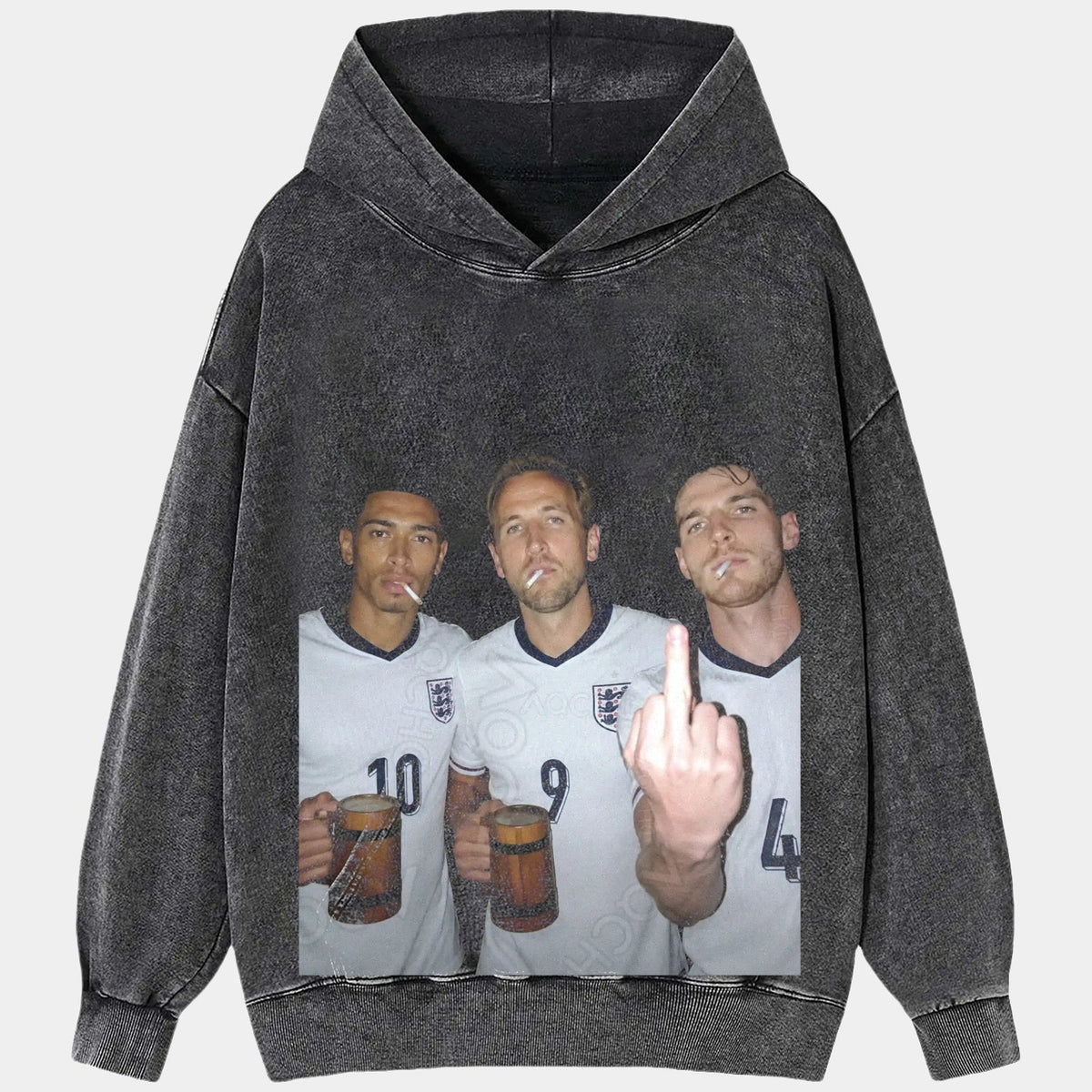 Harry Kane & Jude Bellingham & Declan Rice England Football Style Tee