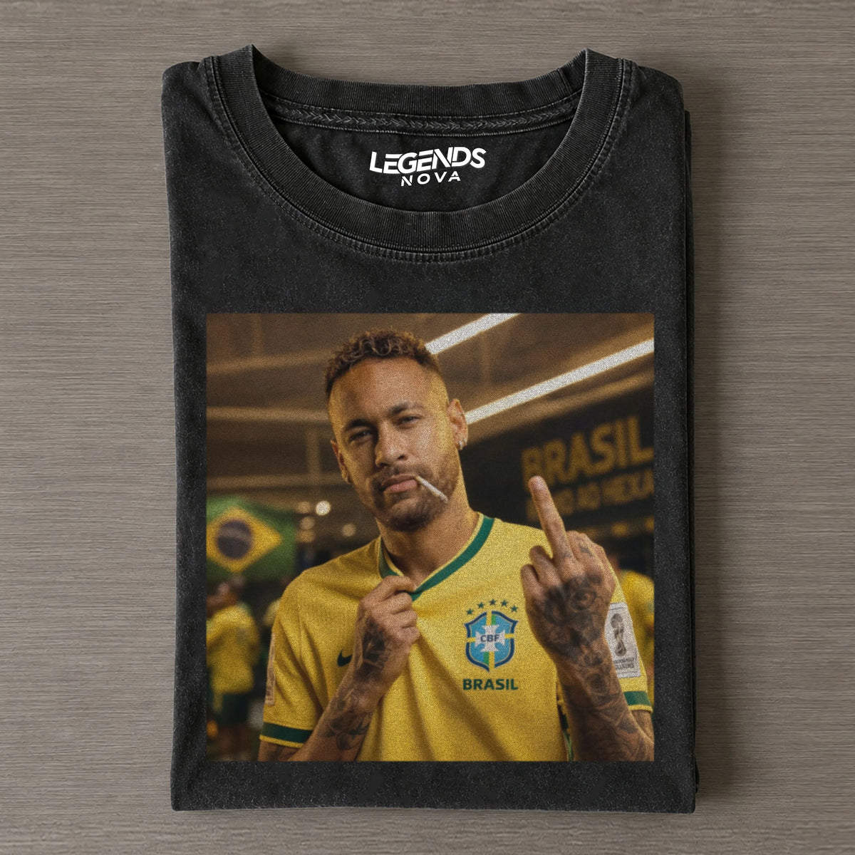 Neymar Jr 2026 Vintage Tee