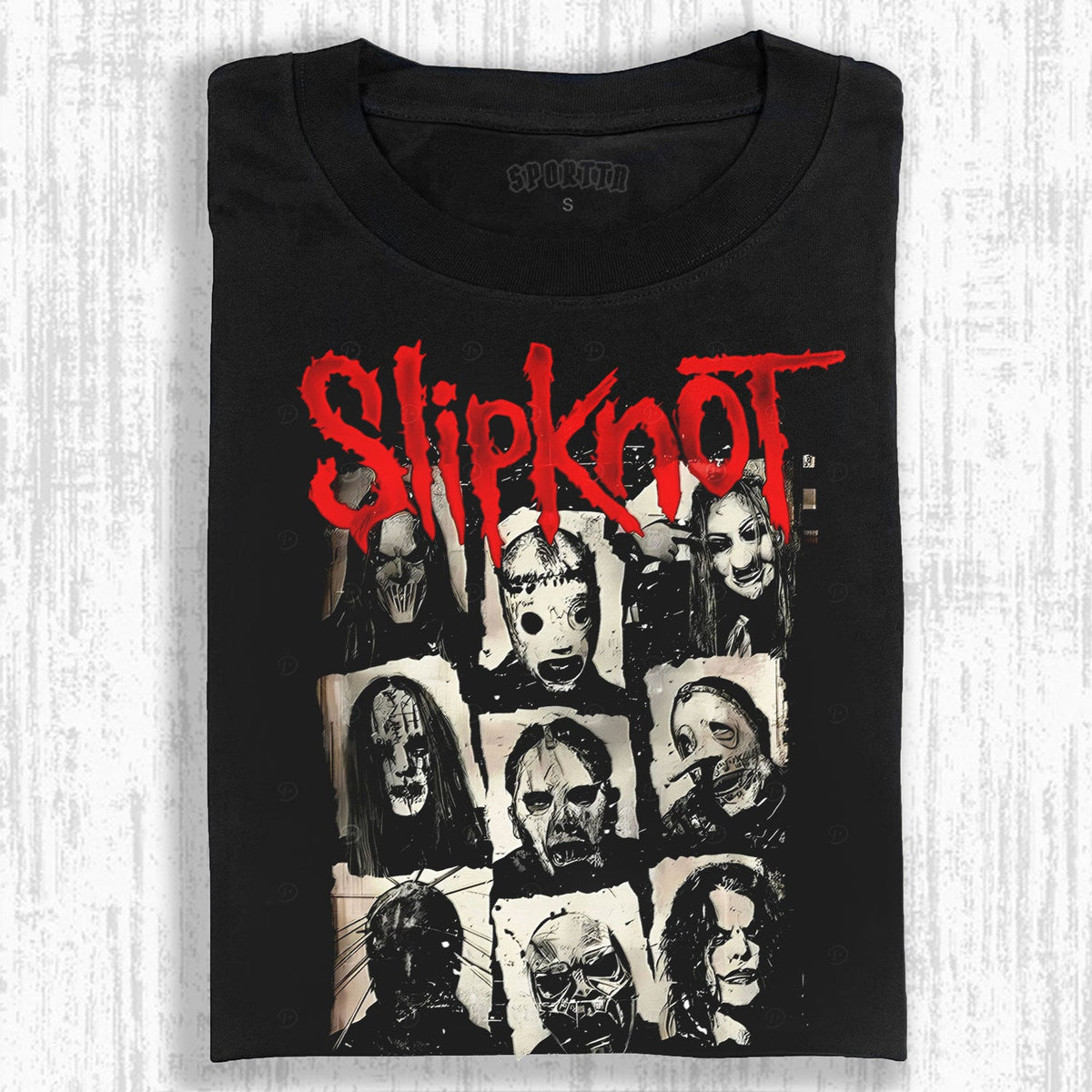 MUSIC SLIPKNOT VINTAGE WASHED TEE
