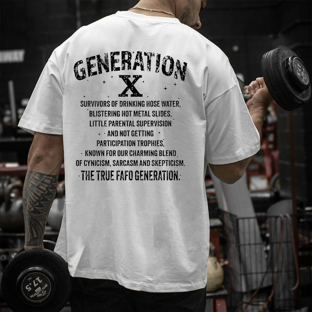 Custom Year Gen X T-shirt/Sweatshirt