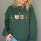 Embroidered Pet Portrait Organic Christmas Jumper