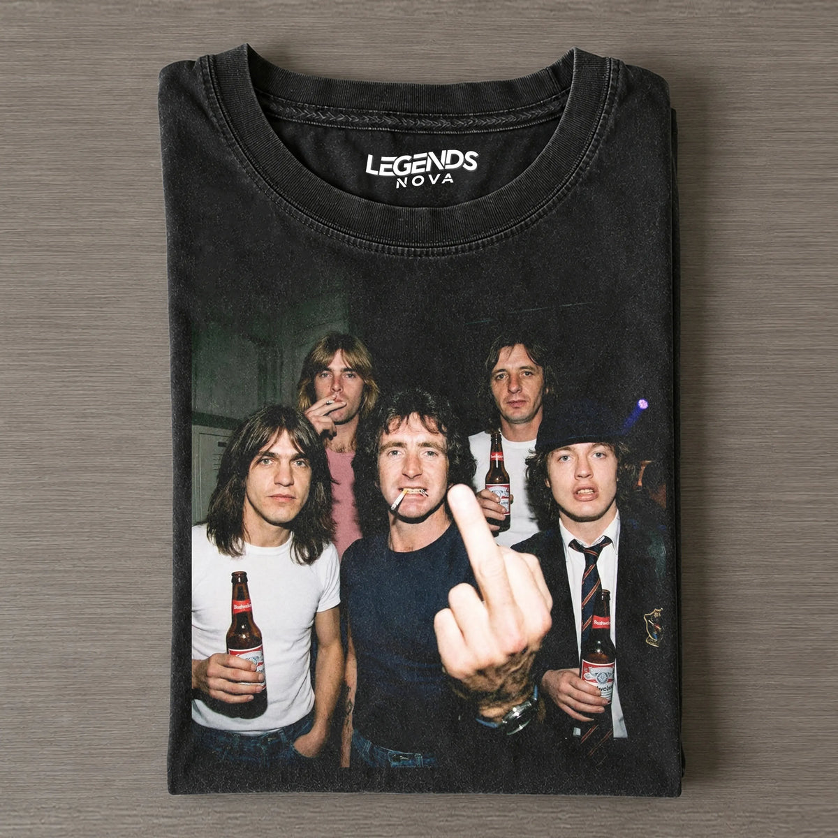 Funny ACDC V2 Vintage Tee