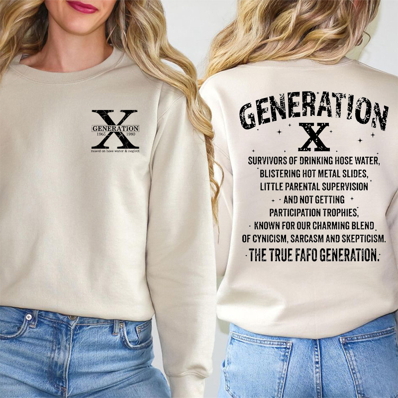 Generation X Png, Gen X Png, Raised On Hose Water And Neglect