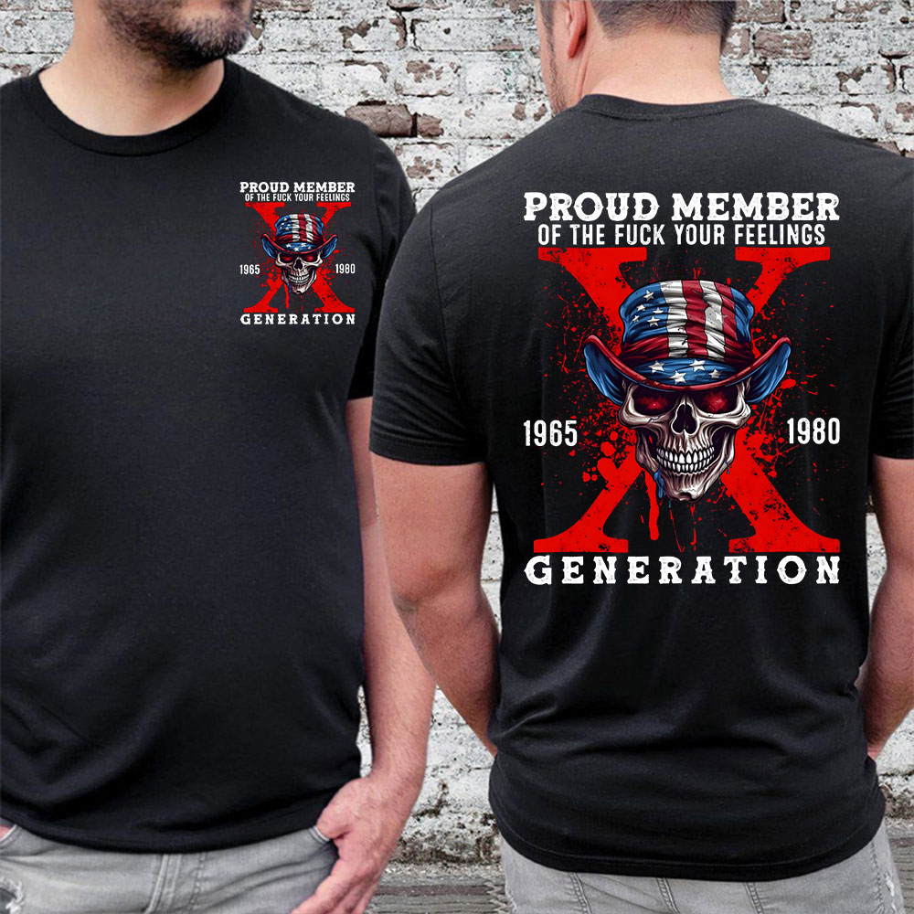 Custom Gen X Maga Skull T-shirt/Sweatshirt