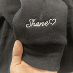 Embroidered Sweatshirt For Mom, Embroidered MAMA Est Sweatshirt, Embroidered Mama Pullover, Christmas Gift for Mom, New Mom Gift