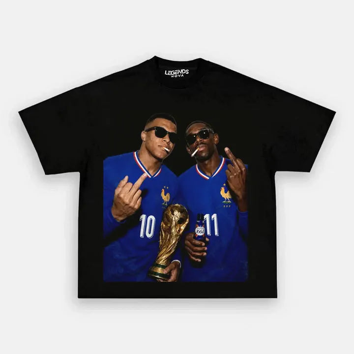 Kylian Mbappé & Ousmane Dembélé France 2026 T-shirt