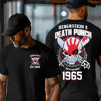 "GENERATION X DEATH PUNCH NO FILTER SINCE 1965" shirt.  Customize Gen X Shirt.