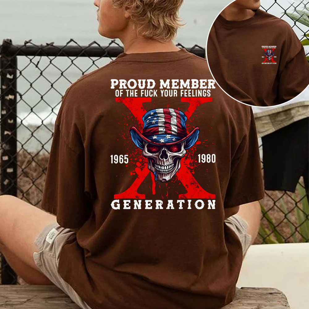 Custom Gen X Maga Skull T-shirt/Sweatshirt