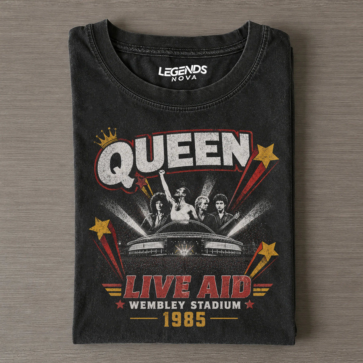 QUEEN live aid wembley stadium 1985 Tee