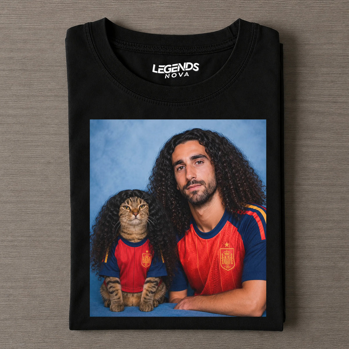Funny Marc Cucurella & Cat Tee