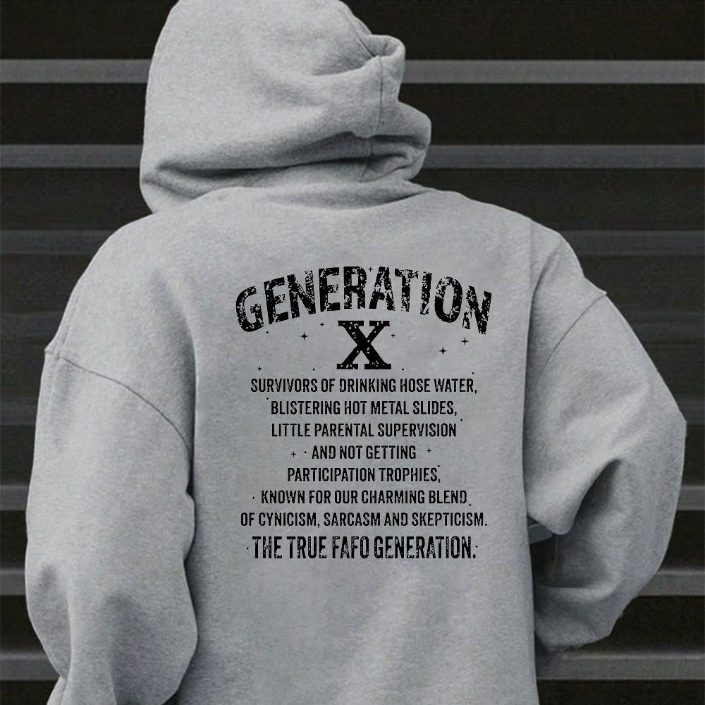 Custom Year Gen X T-shirt/Sweatshirt