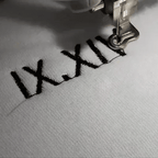 Custom Roman Numeral Embroidered Matching Sweatshirt, Personalized Couples Gifts
