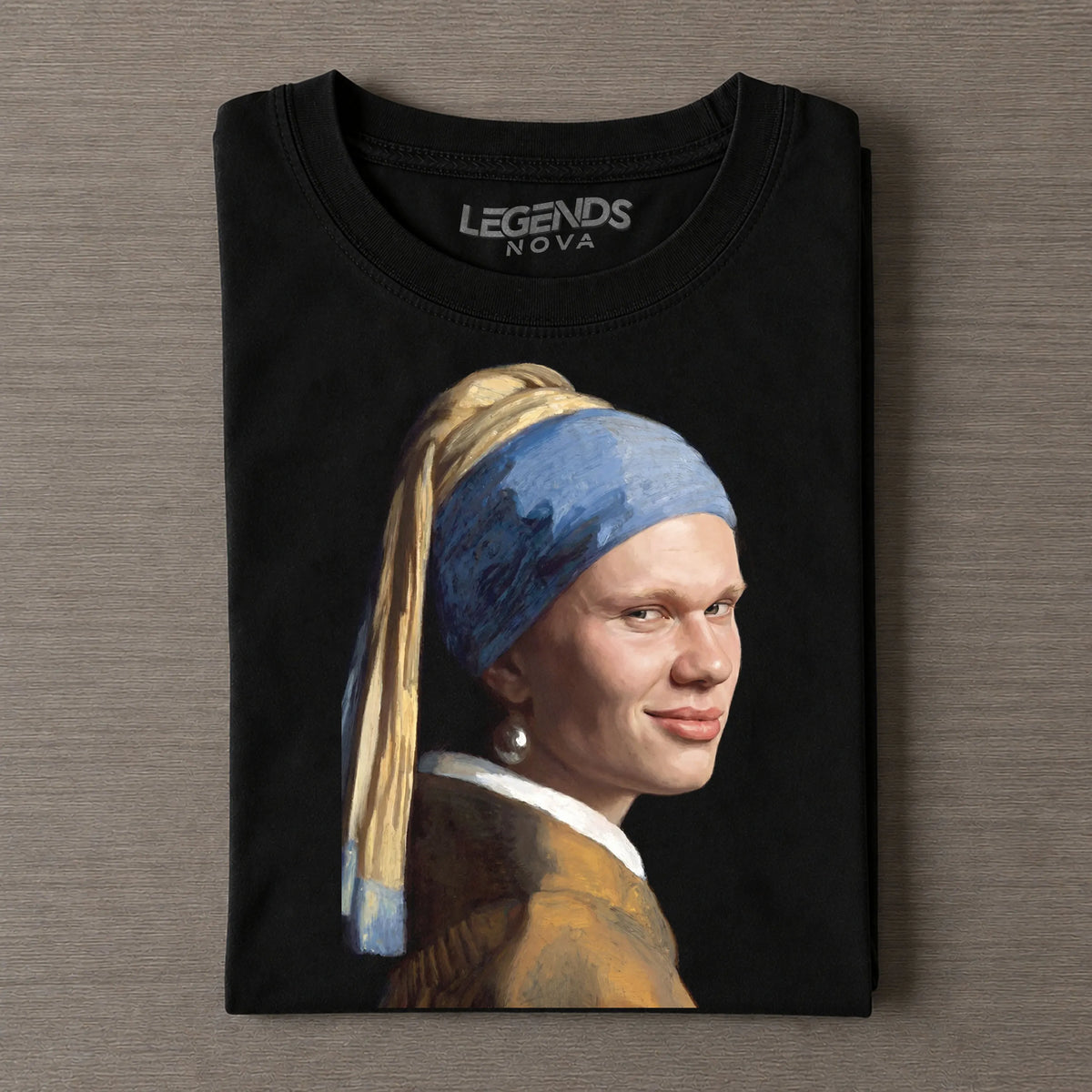 Haaland Funny Graphic Tee