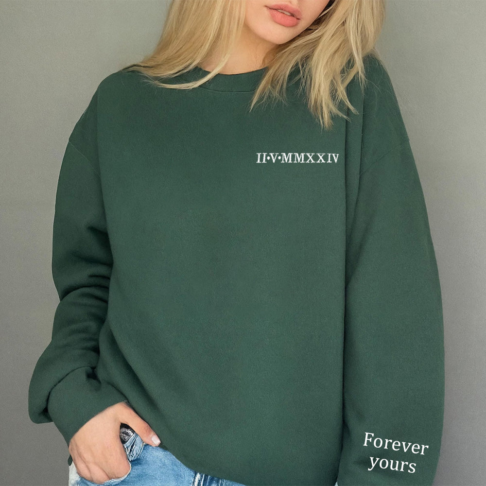 Personalized Roman Numerals and Initials Gift