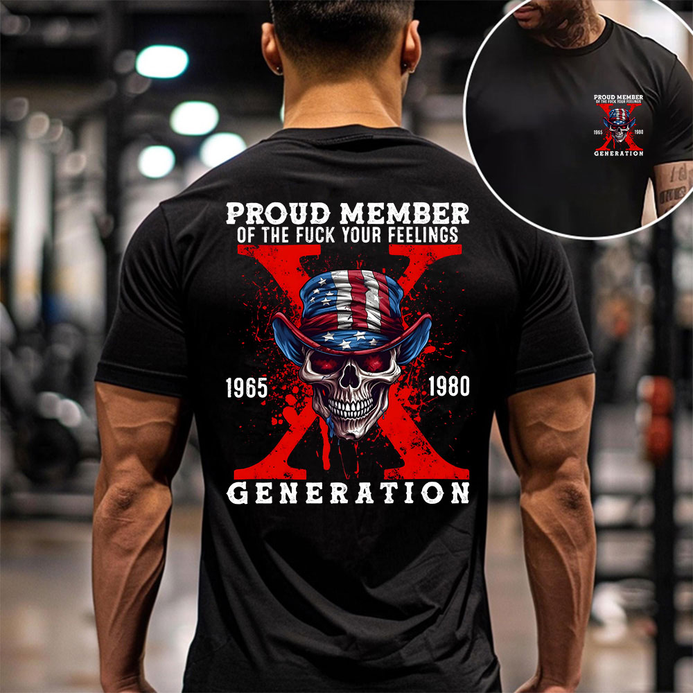Custom Gen X Maga Skull T-shirt/Sweatshirt