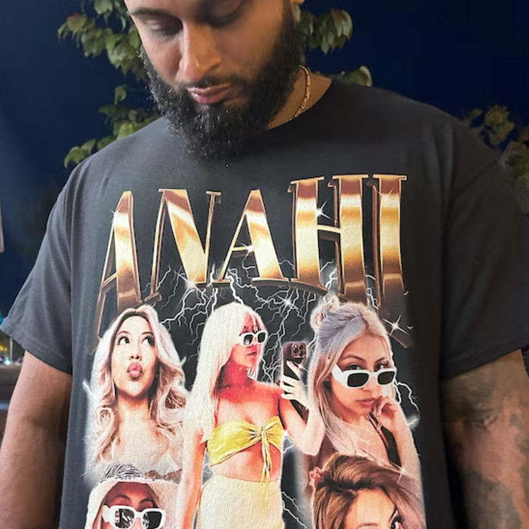 Custom Vintage Couple Photo Shirt, Personalized Couple Sweatshirt