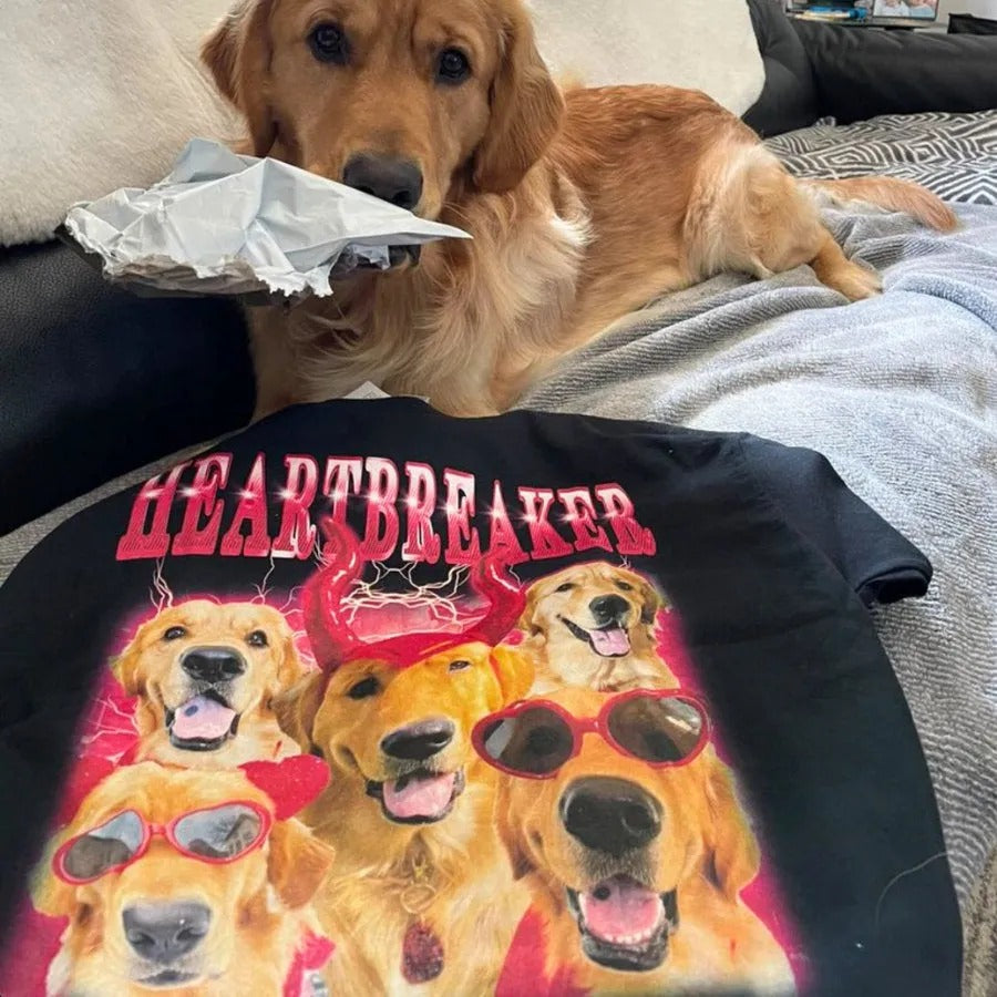 Global Love Your Pet Day Custom Vintage Pet Photo Tee ❤️ Sweatshirt