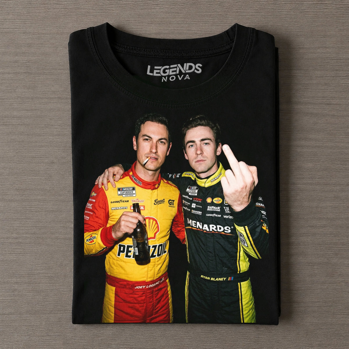 Joey Logano & Ryan Blaney Vintage T-shirt