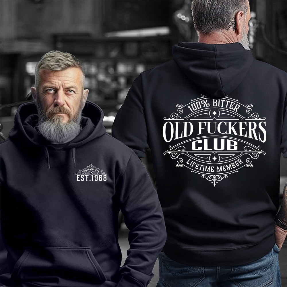 "OLD FUCKERS CLUB" shirt ,Customize Gen X Shirt.