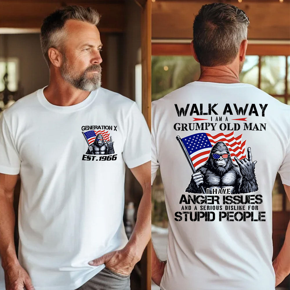 Customize Gen X FAFO Shirt , Generation X T-shirt For Women For Men, Raise on Hose Water Shirt, The Badass Generation Shirt