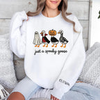 Spooky Goose Sweatshirt — Seasonal Halloween Hoody Gift