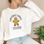 Christmas themed shirt,Christmas Embroidered Shirt,Personalized Couples Gifts,Gingerbread man cute shirt.