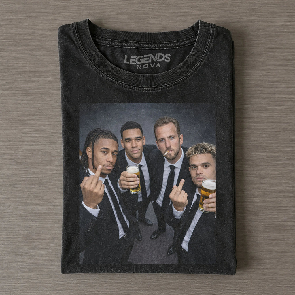 Reiss Nelson & Jamal Musiala & Harry Kane & Luis Díaz T-Shirt