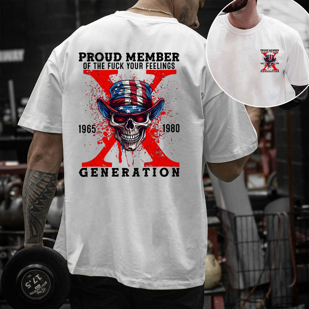 Custom Gen X Maga Skull T-shirt/Sweatshirt